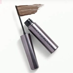 Huda Beauty Bomb Brows Full & Fluffy Volumizing Brow Gel Light Brown 4 BNIB